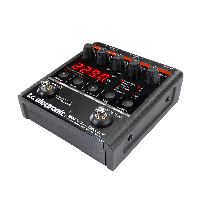 朝*日様 t.c. electronic ND-1 NUVA DELAY TC Electronic ND-1 Nova Delay Efect de chitară - Muziker
