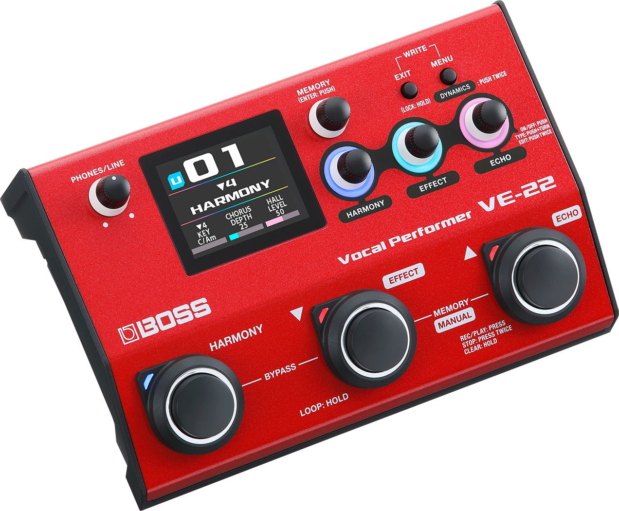 Boss VE-22 Vocal Performer Procesor de Voce