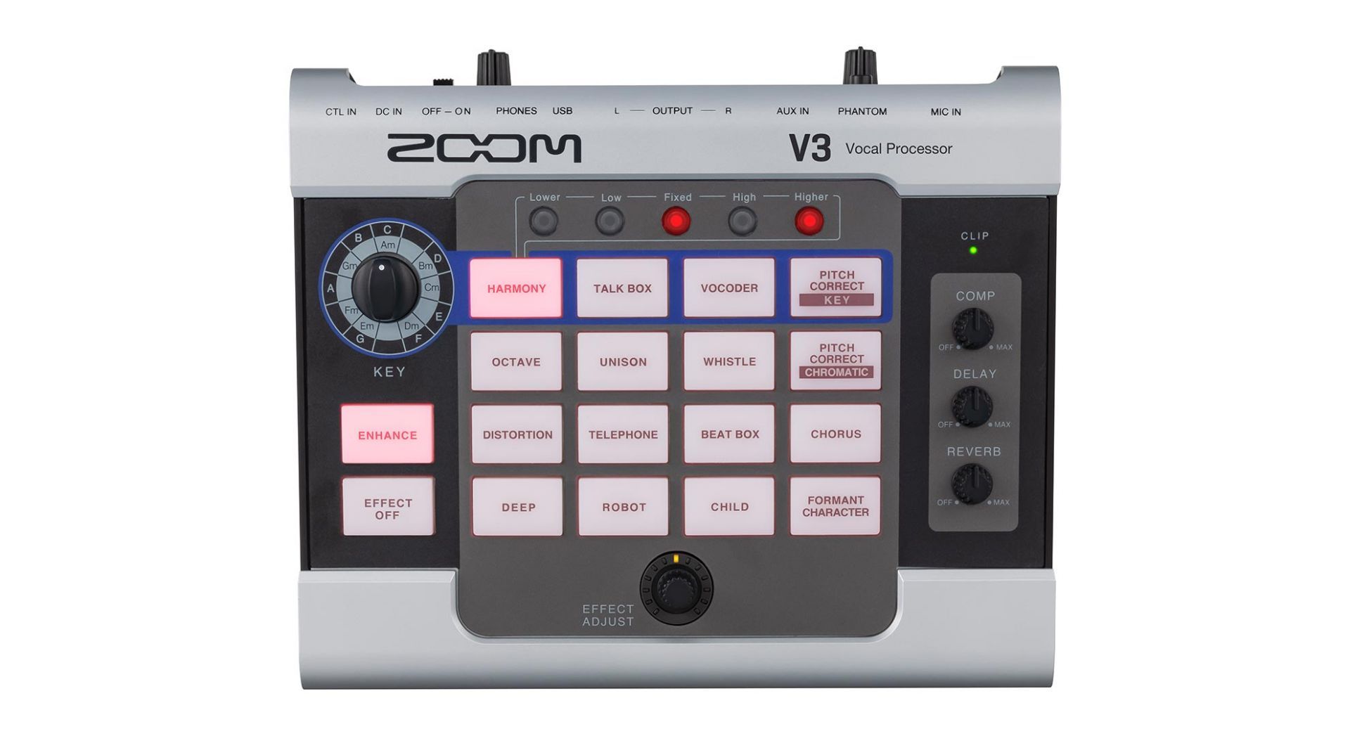 Zoom V3 Procesor de Voce | Sound Studio