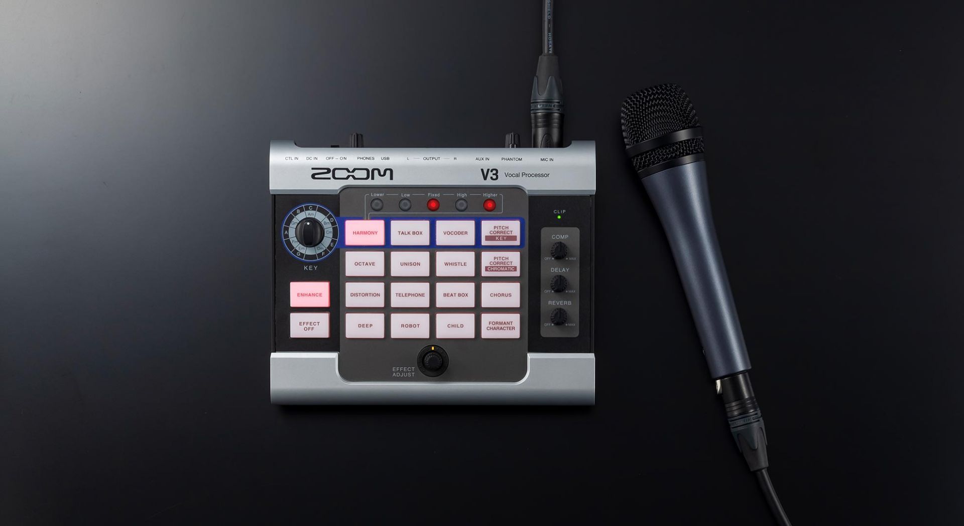 Zoom V3 Procesor de Voce | Sound Studio
