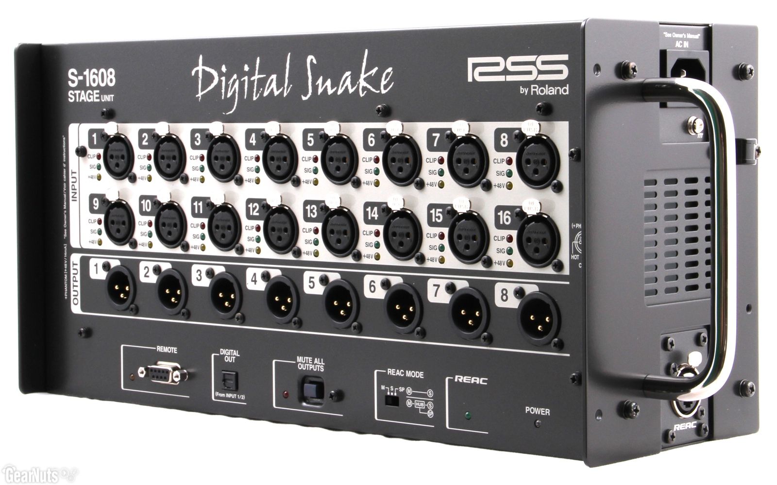 Digital Snake Roland S 1608 Mixere Digitale | Sound Studio