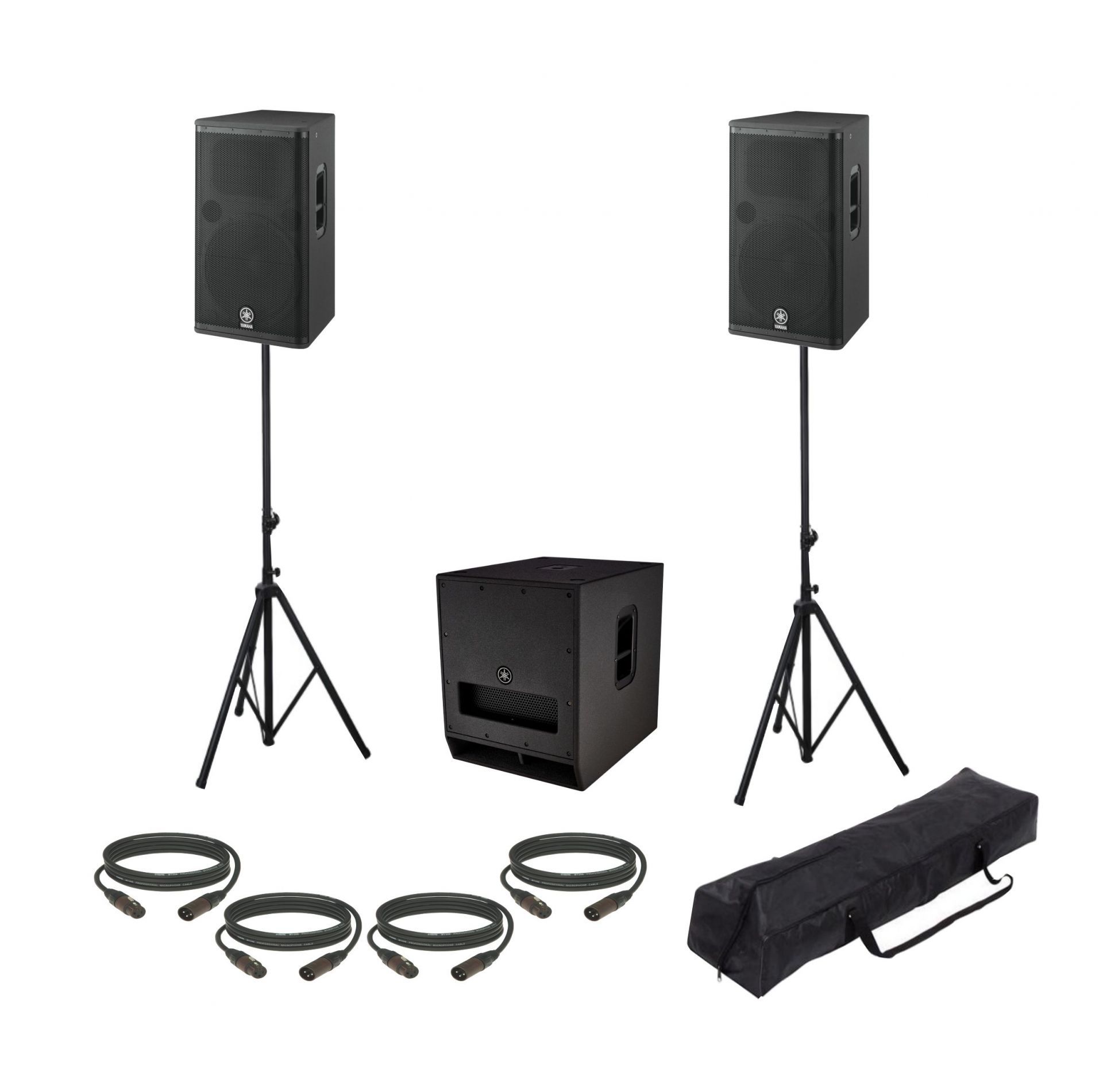 Set boxe Yamaha DSR 115-DXS 18 2 Sound Studio