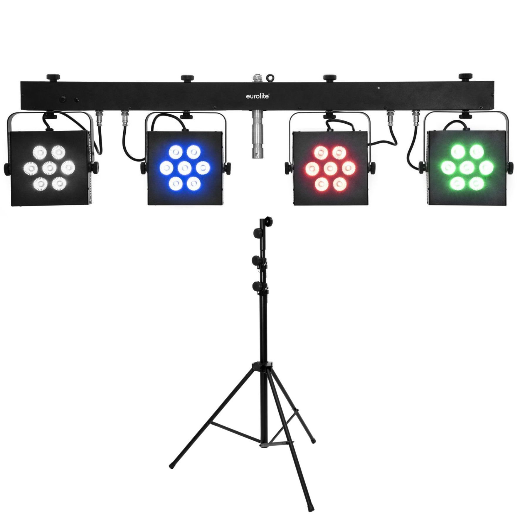 Set Lumini Eurolite LED KLS-3002 Next Compact Light Set + stativ