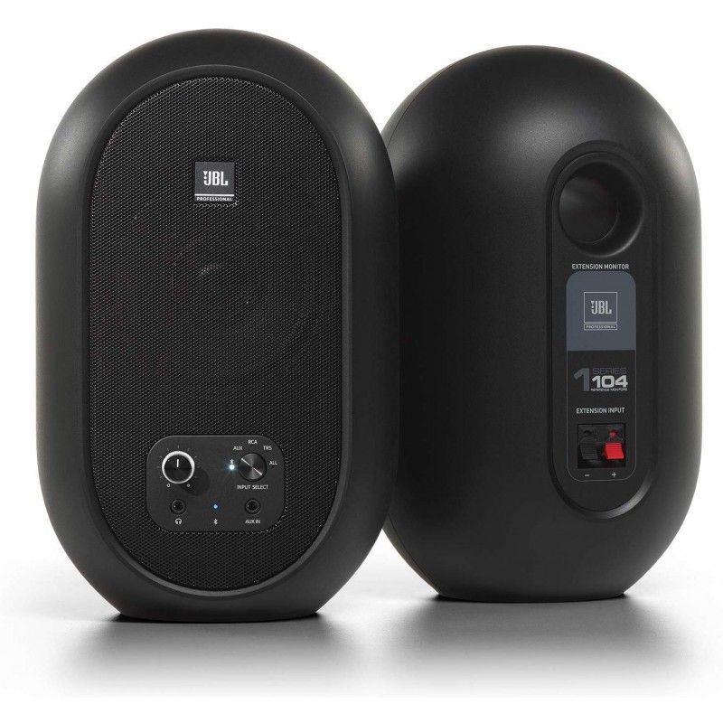 スピーカー・ウーファー JBL 104BT W Professional Studio Monitors JBL 104 BT Black Set Monitor | Sound Studio
