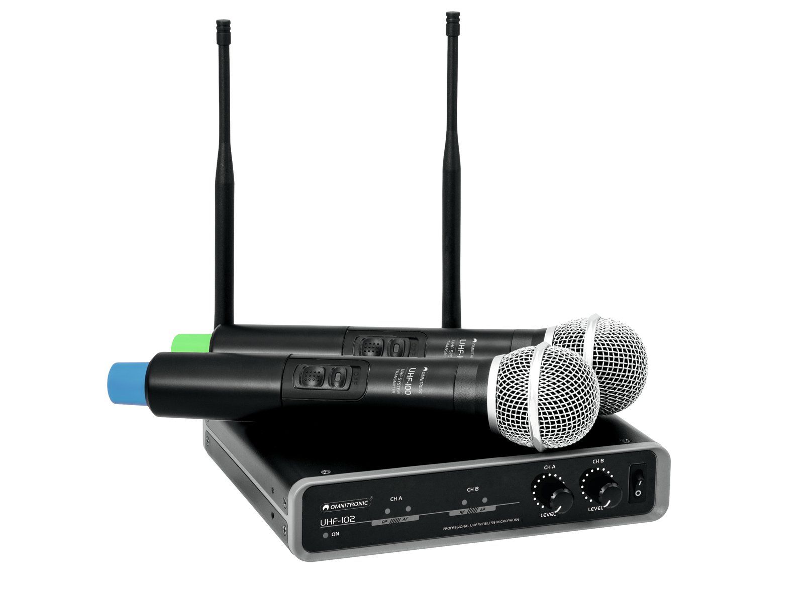 Sistem Microfon Fara Fir Omnitronic UFH 830.3/863.8MHz