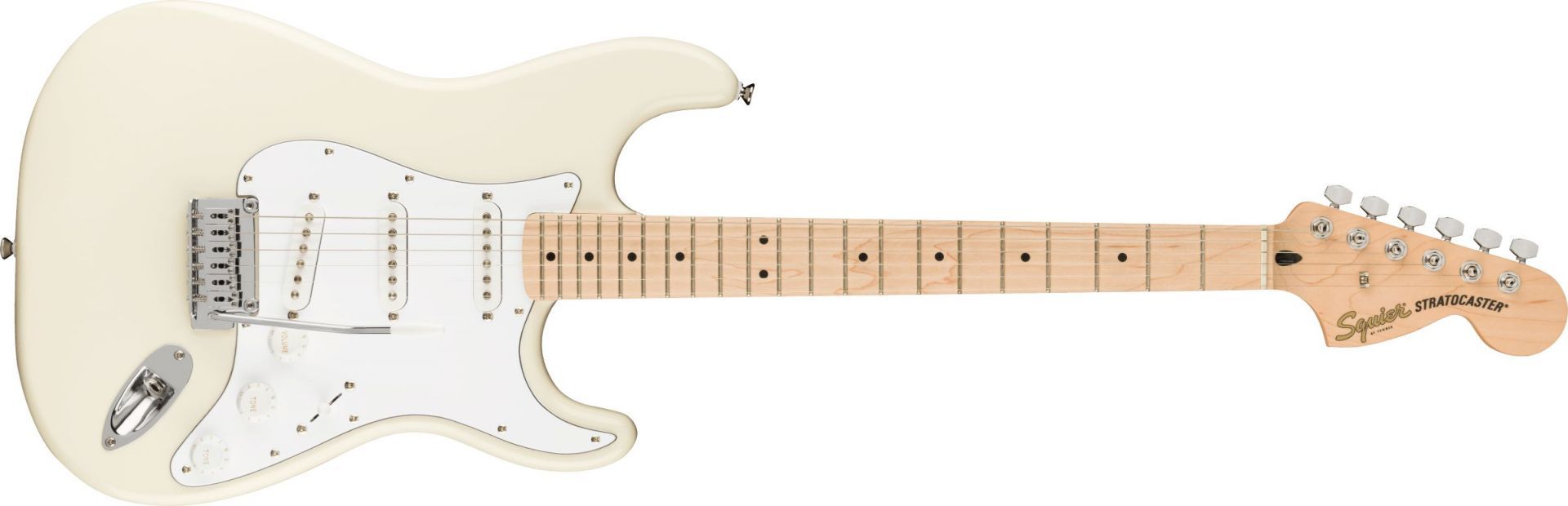 Squier Affinity Series Stratocaster Olympic-White