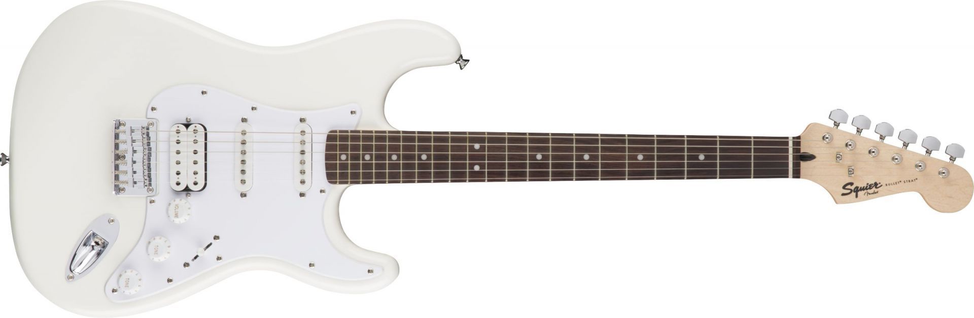 Squier Bullet Stratocaster HT HSS Laurel Fingerboard Arctic White
