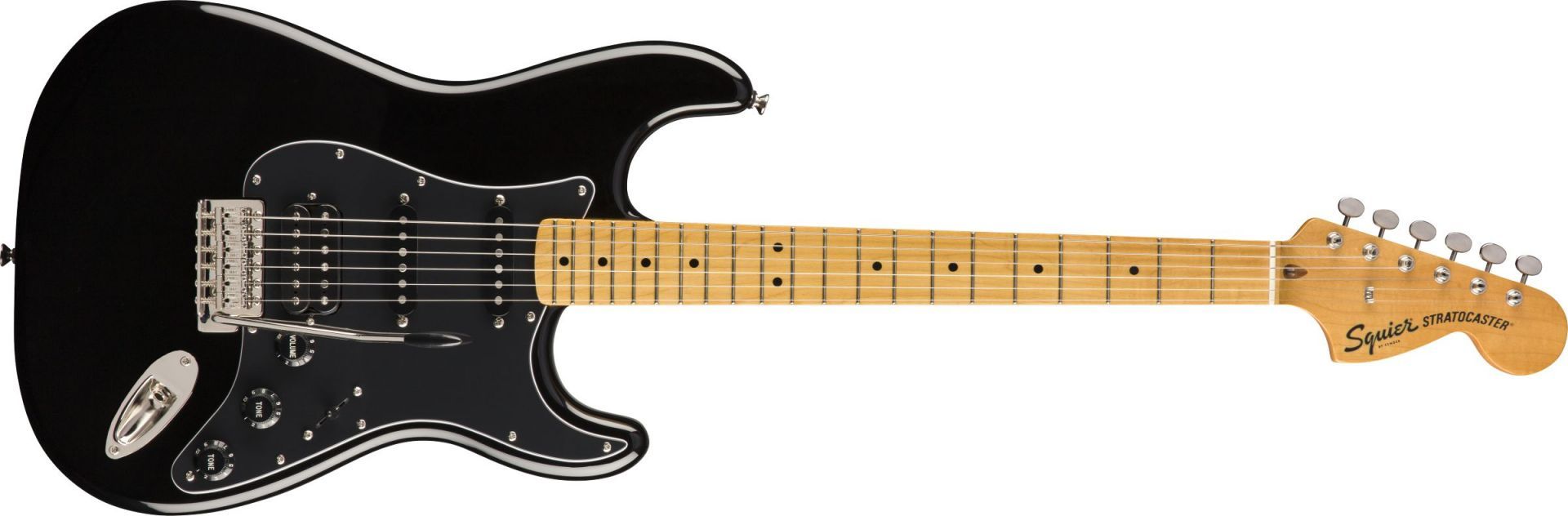 Squier Classic Vibe 70s Stratocaster HSS Maple Fingerboard Black