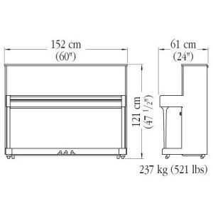 Yamaha B3 Polished White