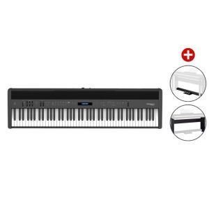 Set Pian Digital Roland FP 60X Black Home