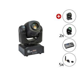 Set lumini Eurolite 2x LED TMH-W63 + 2x LED TMH-S30 + USB QuickDMX + Easy Show