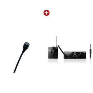 Wireless Instrumente AKG WMS 40 + AKG C 417 L