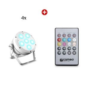 Set Proiectoare Cameo Root Par 6 White Set 1