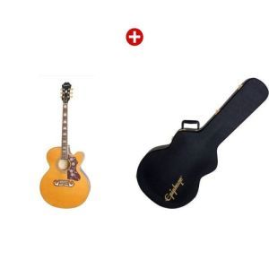 Epiphone J-200 EC Studio Vintage Natural SET