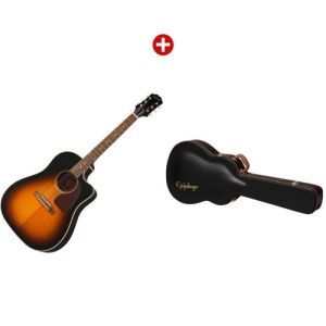 Epiphone Masterbilt J-45 EC Aged Vintage Sunburst + Case 940 SET