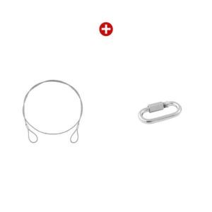 Eurolite 4x900mm Silver with quick link 175 kg