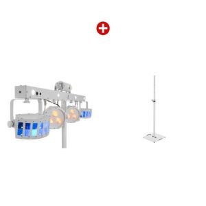 Eurolite LED KLS Laser Bar FX Light set White + stativ