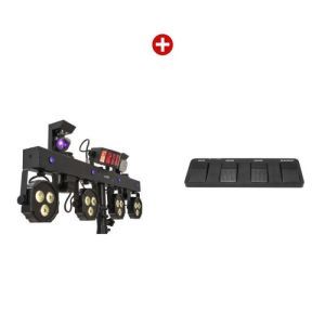 Seturi de efecte lumini Eurolite LED KLS Scan Next FX Compact Light Set + Foot Switch
