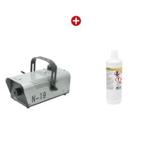 Set masina de fum Eurolite N-19 / lichid de 1L