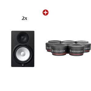 Yamaha HS 8 Black + ISO-PUCK mini SET