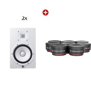 Yamaha HS 8 White + ISO-PUCK mini SET