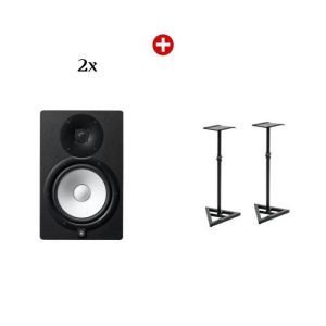 Set Monitor Yamaha HS 8 Black