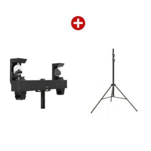 Set efecte lumini Eurolite LED Twin Scan Bar + stativ