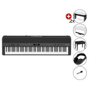 Set Pian Digital Roland FP 90X Black
