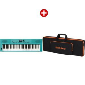 Roland GO:KEYS 3 Turquoise + CB-V61