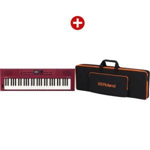 Roland GO:KEYS 3 Dark Red + CB-V61