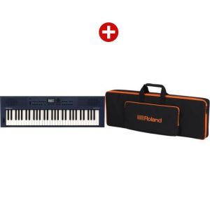 Roland GO:KEYS 3 Midnight Blue + CB-V61