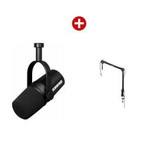 Shure MV7X + BROADCAST 1