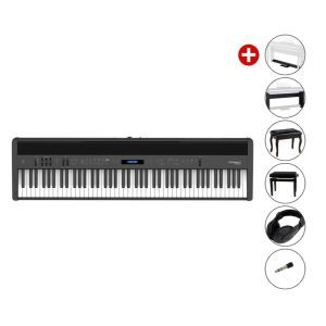 Set Pian Digital Roland FP 60X Black