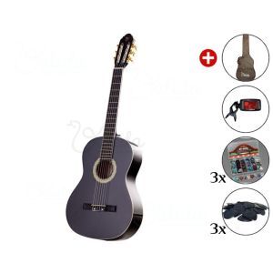 Set chitara clasica Valida V 100 4/4 Black