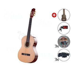 Set chitara clasica Valida V200 4/4 Natur