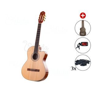 Set Chitara clasica Valida V400 Cutaway 4/4 Natural