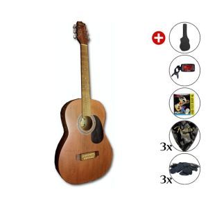 Set Chitara Acustica Hora Standard M 4/4 Brown