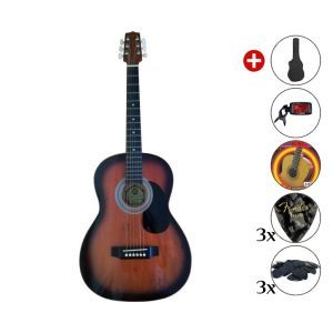 Set Chitara Clasica Hora Student 4/4 Sunburst