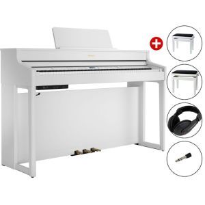 Set Pian Digital Roland HP 702 White