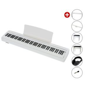 Kawai ES-120 White Deluxe Bundle