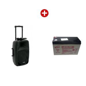 Omnitronic MES 12BT2 + Battery