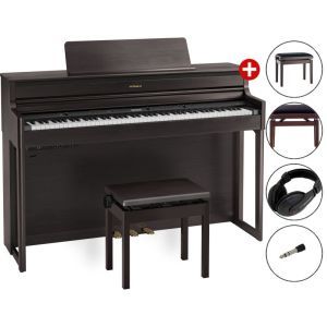 Set Pian Digital Roland HP 704 Dark Rosewood