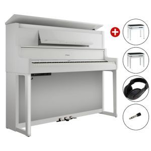 Roland LX-9 Polished White SET
