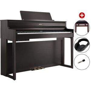 Set Pian Digital Roland HP 704 Dark Rosewood