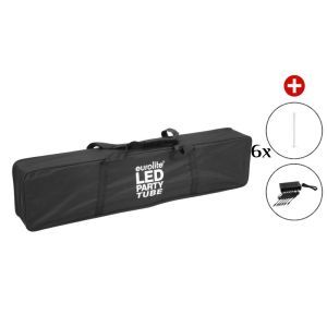 Eurolite Set 6x AKKU LED Party Tube IR + Charger + Soft Bag