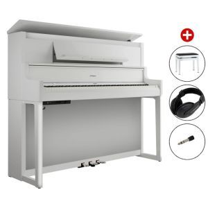 Roland LX-9 Polished White SET