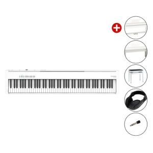 Set Pian Digital Roland FP 30X White