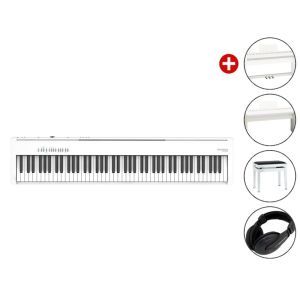 Set Pian Digital Roland FP 30X White