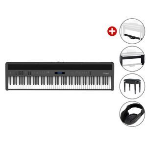 Set Pian Digital Roland FP 60X Black