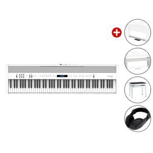 Set Pian Digital Roland FP 60X White